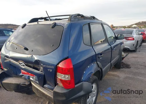 2006 Hyundai Tucson Gls/Limited from USA, damaged, VIN KM8JN12D76U365915